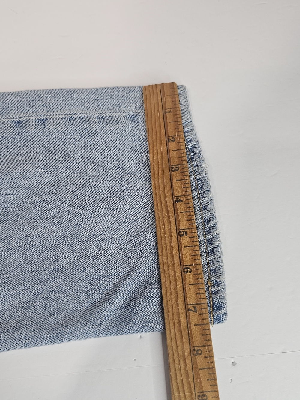 Levi's Premium Ribcage Straight Ankle Jeans Womens 24 Light Wash High Rise Retro - Picture 11 of 16